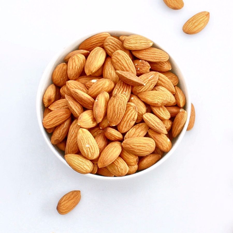 Almonds （unsalted, raw）